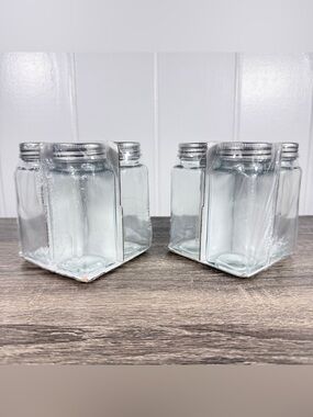NEW Target Bullseye Playground Glass Spice Jars